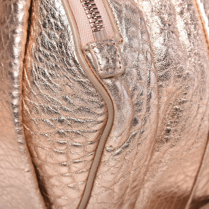 Alexander Wang Metallic Pebbled Lambskin Rockie Rose Gold Hardware 9 of 9