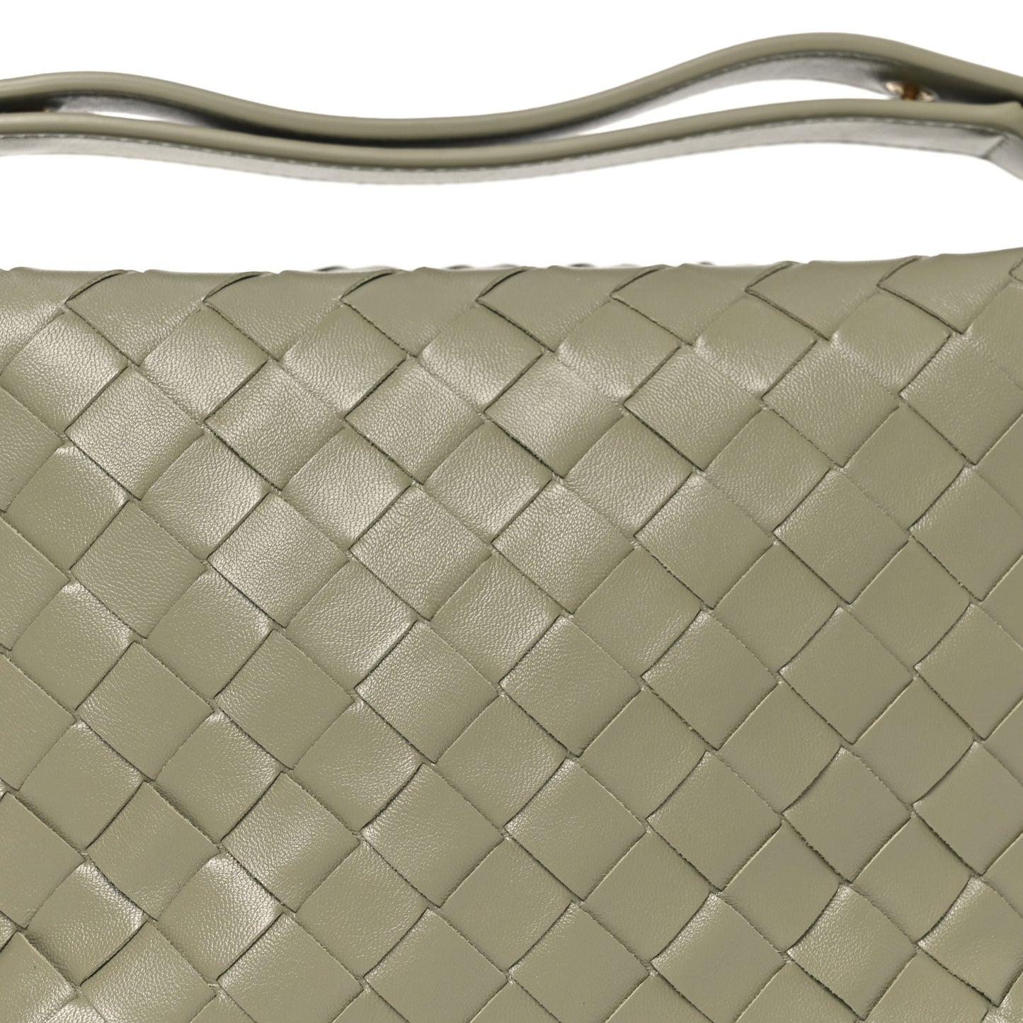 Calfskin Nappa Intrecciato Wallace Travertine