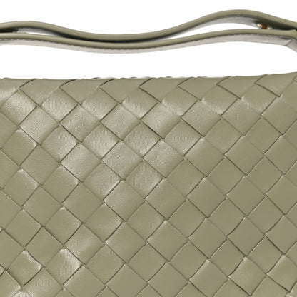 Bottega Veneta Calfskin Nappa Intrecciato Wallace Travertine 17 of 21