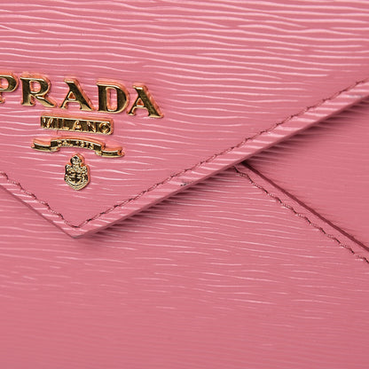 Prada Vitello Move Envelope Wallet Geranio 9 of 10
