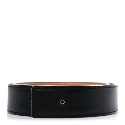 Hermes Box 32mm Belt Strap 65 Black Gold 1 of 10
