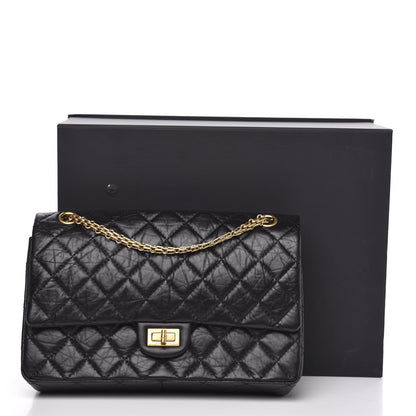 Chanel Aged Calfskin Quilted 2.55 Reissue 226 Flap Black 12 of 12