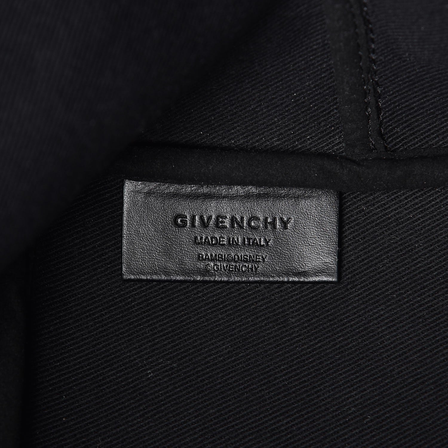 Givenchy Textured Coated Canvas Bambi Print Large Antigona Tote Black 7 of 8