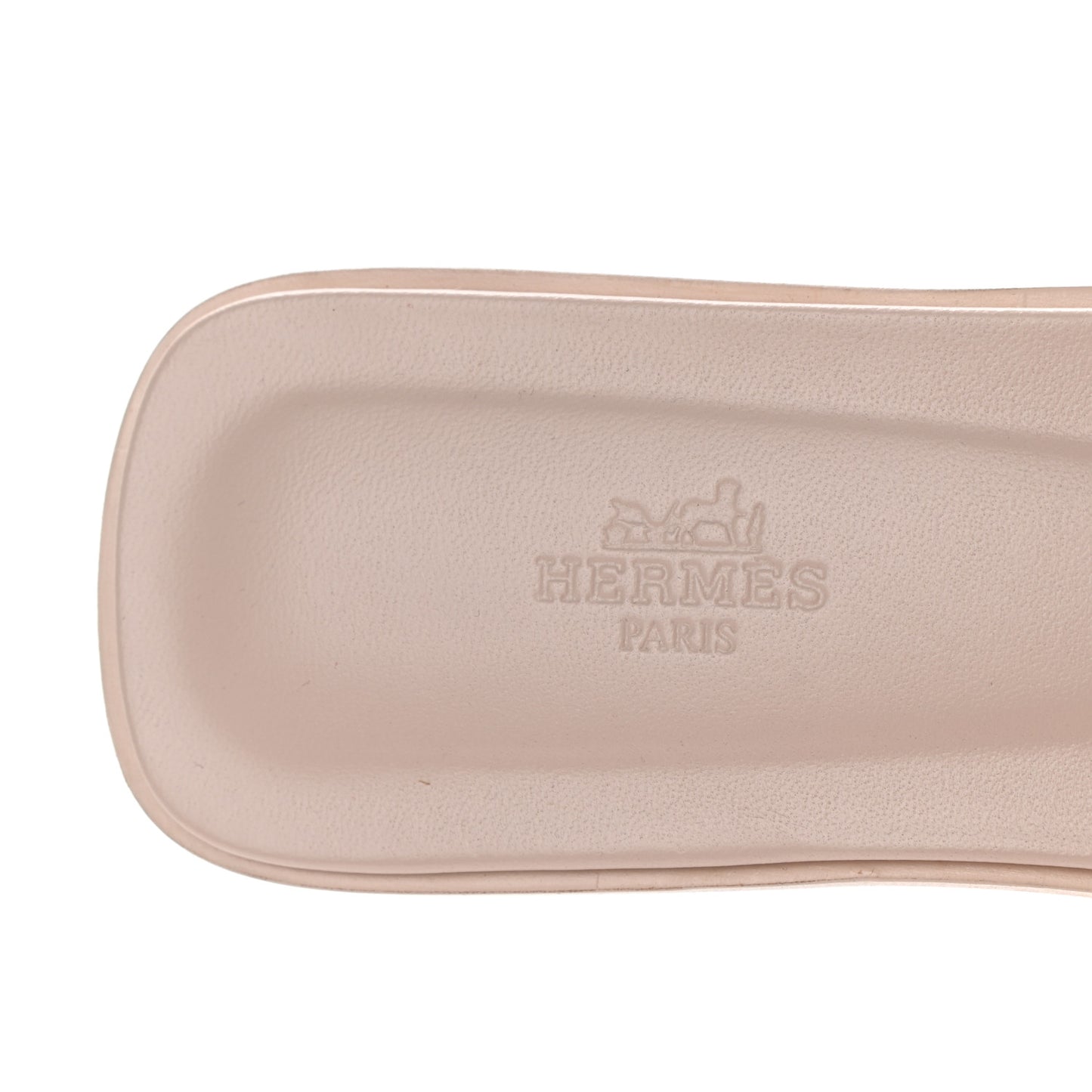 Box Calfskin Oran Sandals 41 Rose Pale