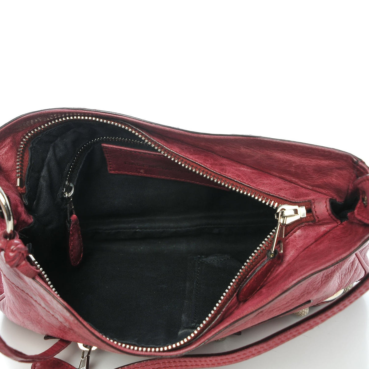 Balenciaga Agneau Giant 12 Silver Hardware Hip Pourpre 5 of 10