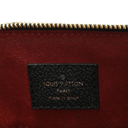 Louis Vuitton Empreinte Monogram Giant Speedy Bandouliere 25 Black Beige 6 of 10