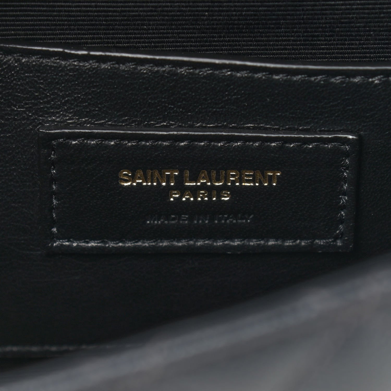 Saint Laurent Grain De Poudre Textured Mixed Matelasse Triquilt Small Monogram Satchel Dark Smoke 6 of 8