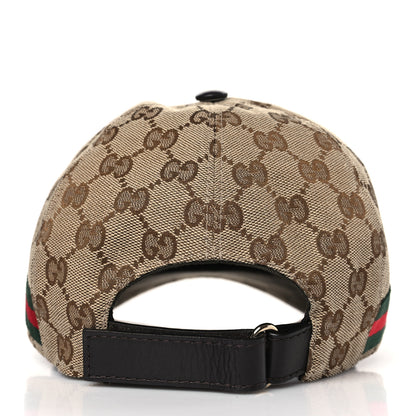Gucci Monogram Web Baseball Hat S Beige Cocoa 5 of 8
