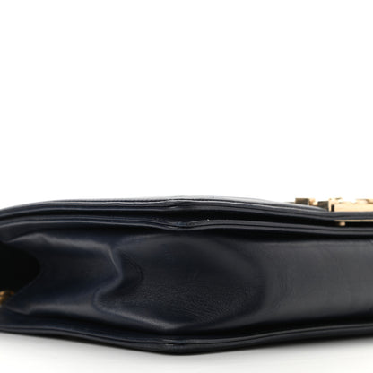 Chanel Lambskin Quilted New Medium Boy Flap Navy 9 of 10