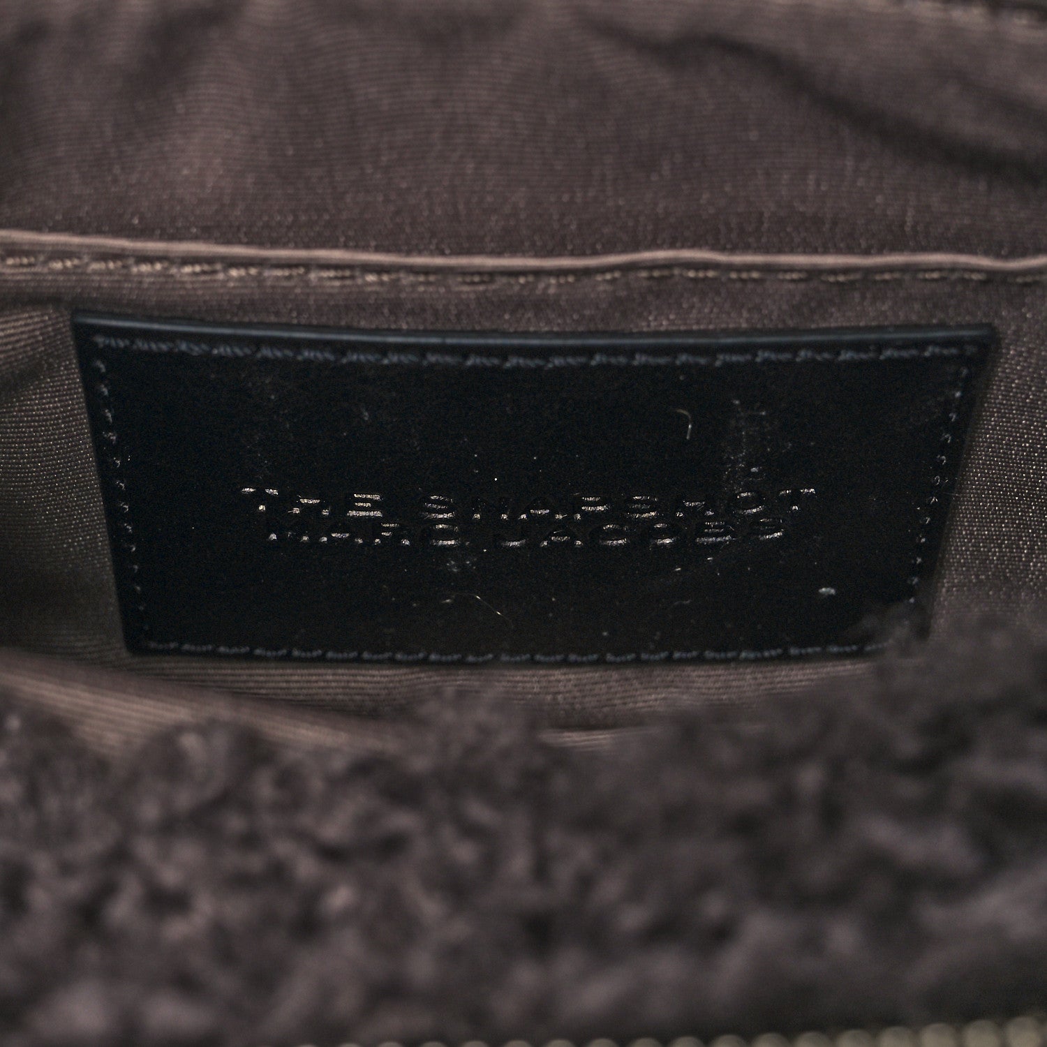 Marc Jacobs Shearling Snapshot The Teddy Camera Bag Grey 6 of 10