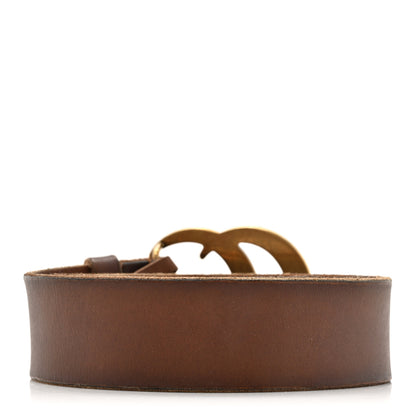 Gucci Faded Calfskin Double G 40mm Belt 85 34 Cuir 2 of 5