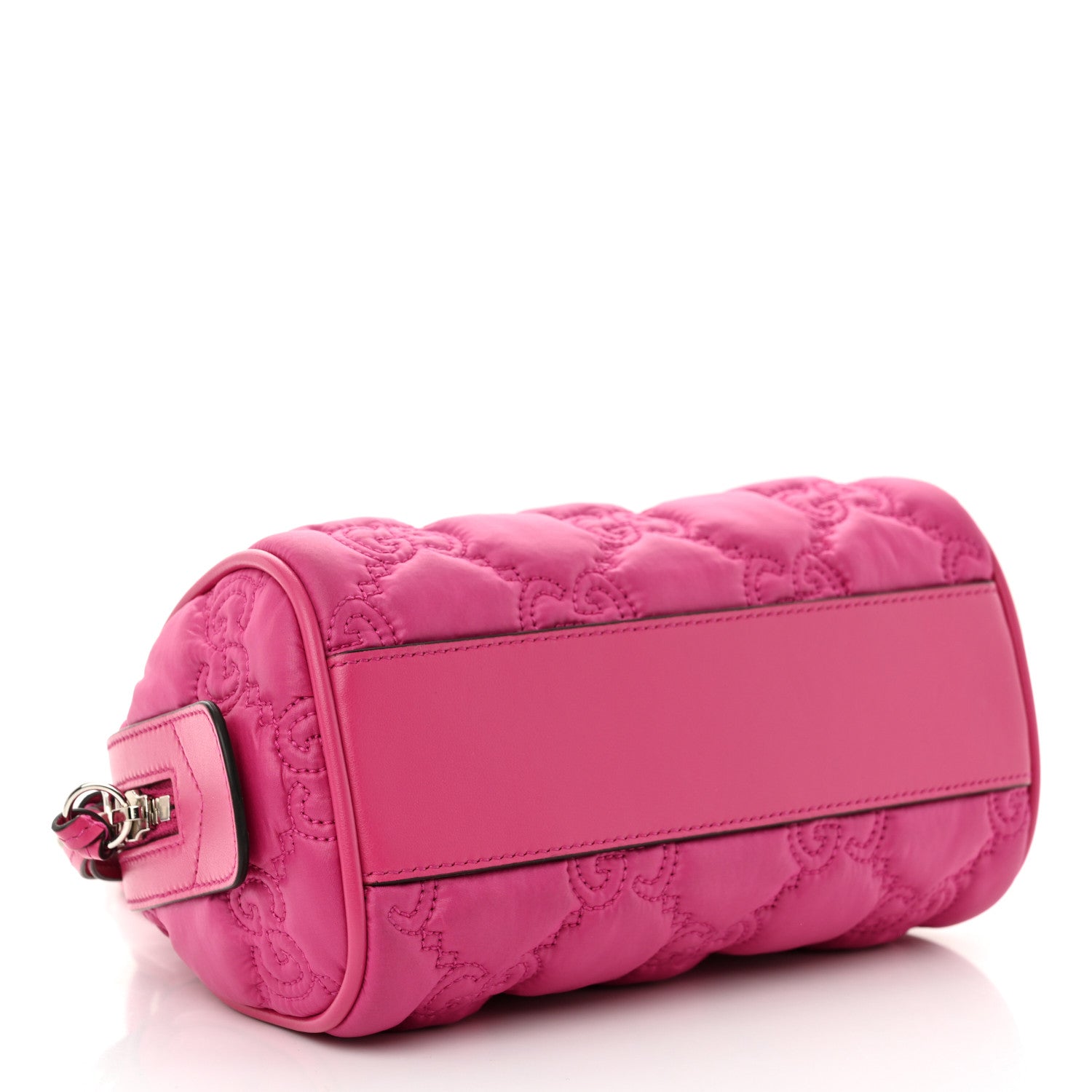 Gucci Nylon Calfskin Enamel GG Matelasse Mini Bowler Bag Lovely 4 of 10