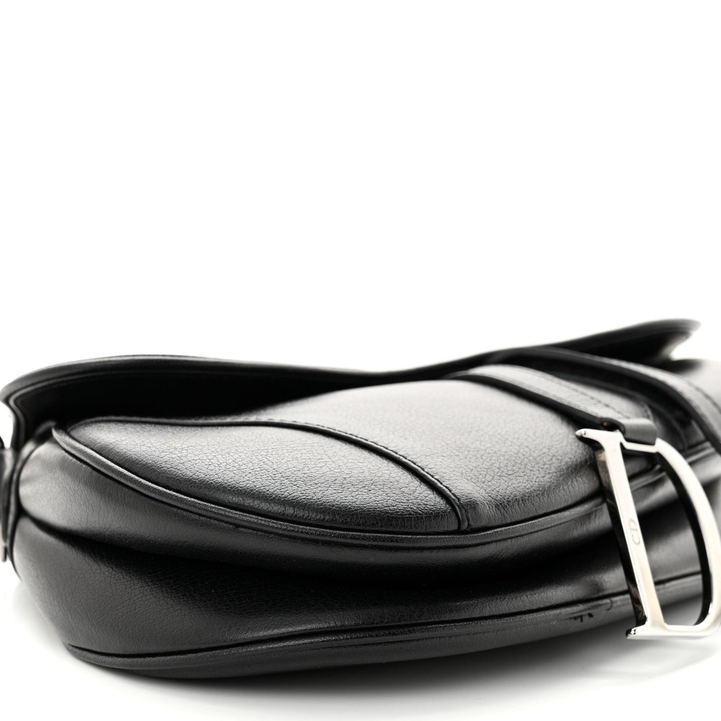 Calfskin Saddle Bag Black