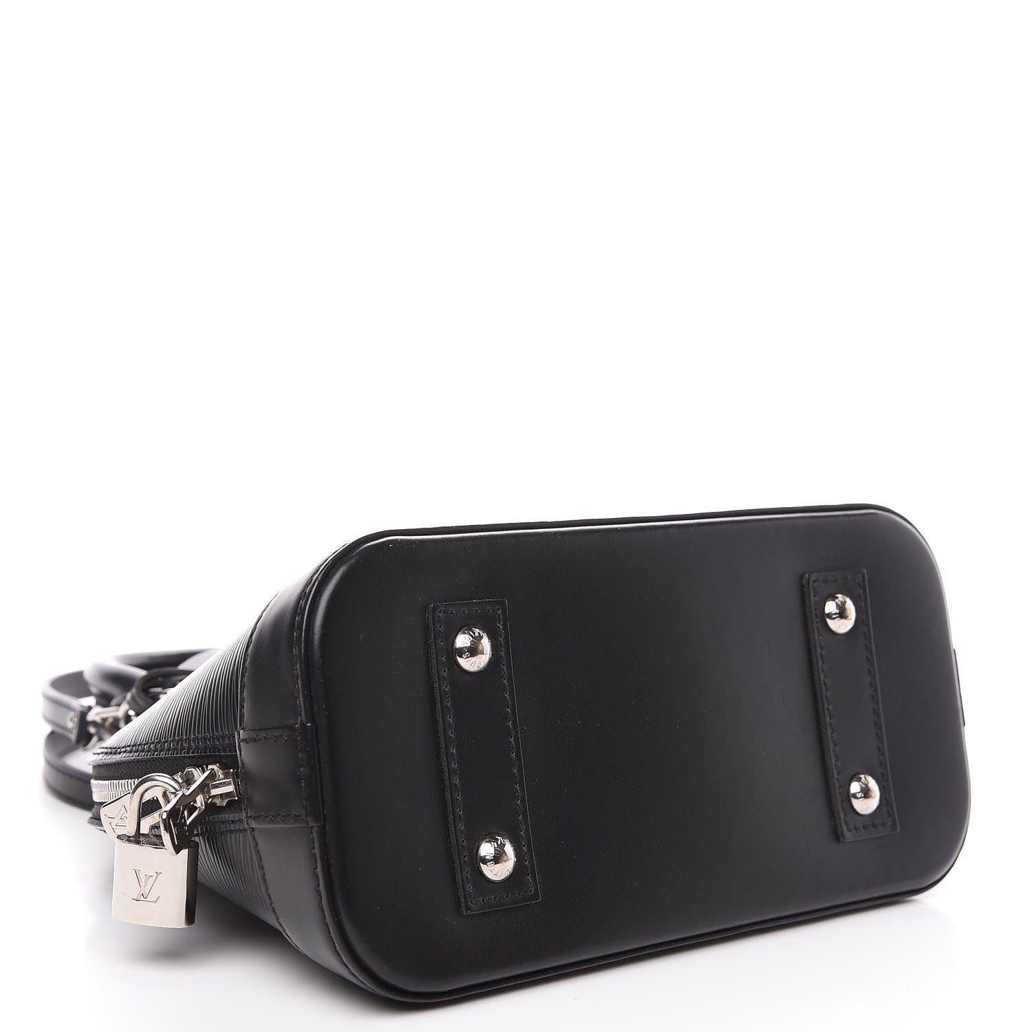 Louis Vuitton Epi Alma BB Black 3 of 8