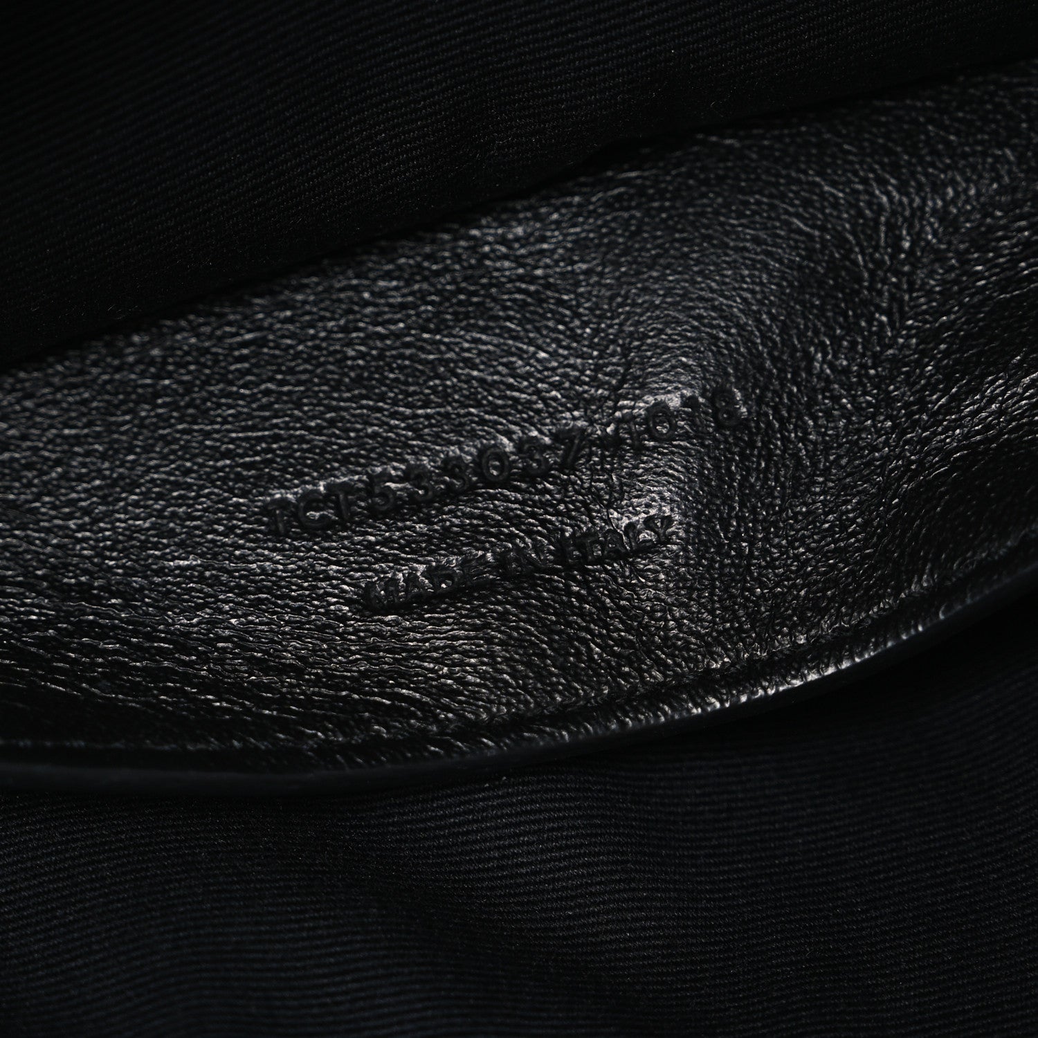 Saint Laurent Crinkled Calfskin Matelasse Monogram Baby Niki Chain Satchel Black 7 of 10
