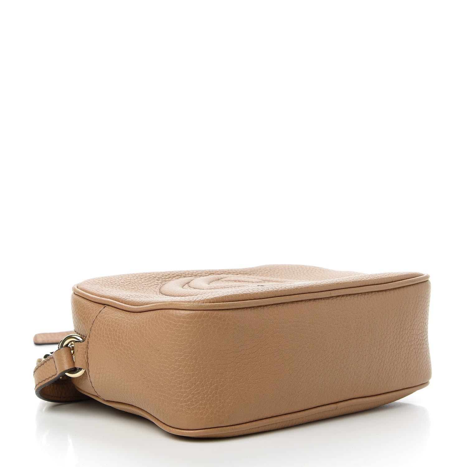 Gucci Pebbled Calfskin Small Soho Disco Bag Camelia 4 of 12