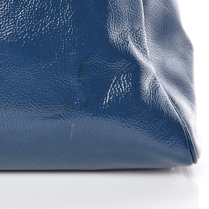 Saint Laurent Patent Medium Majorelle Blue 12 of 13
