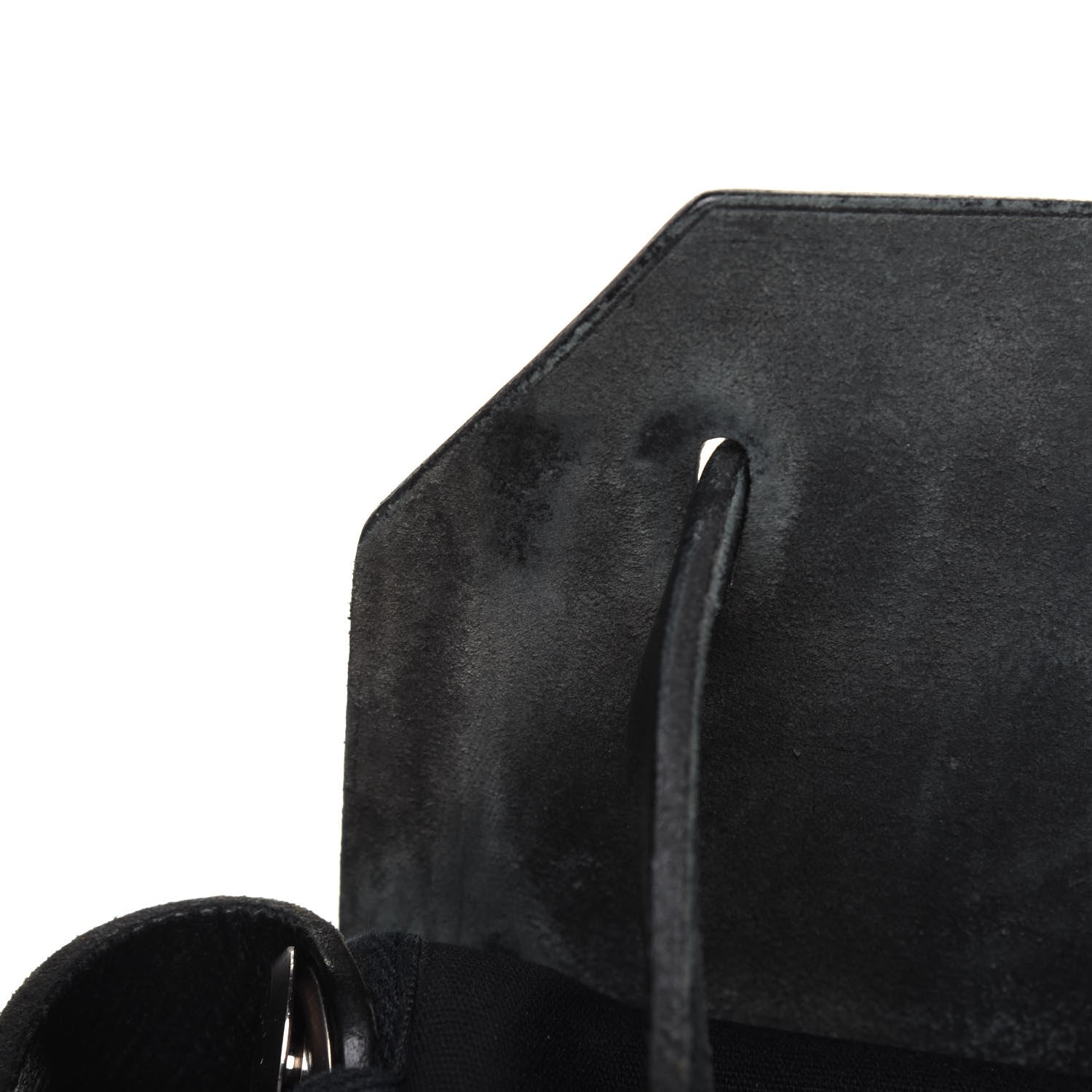 Hermes Toile Vache Calfskin Herbag 40 GM Black 12 of 30