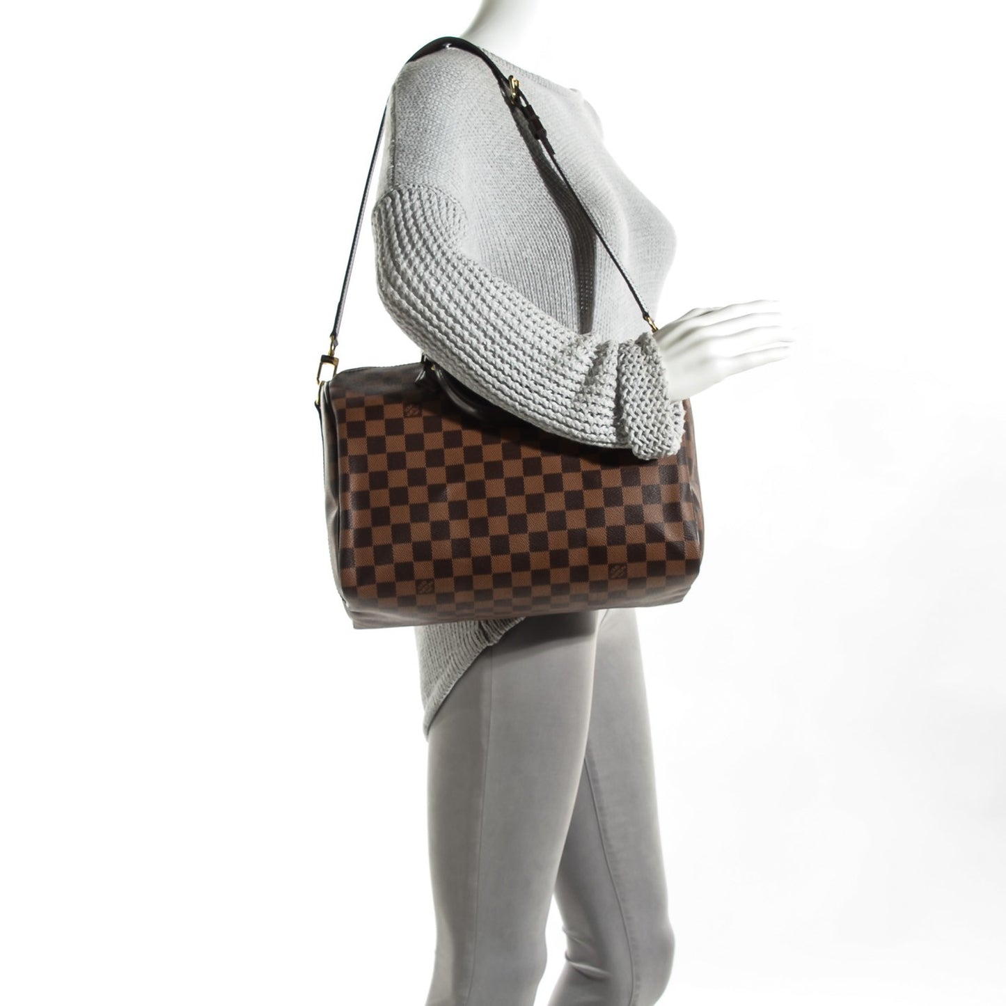 Damier Ebene Speedy Bandouliere 30