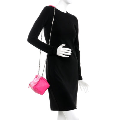 Givenchy Sugar Goatskin Mini Chain Pandora Hot Pink 2 of 9