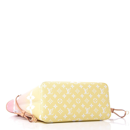 Louis Vuitton Monogram Giant By The Pool Neverfull MM Light Pink 4 of 9