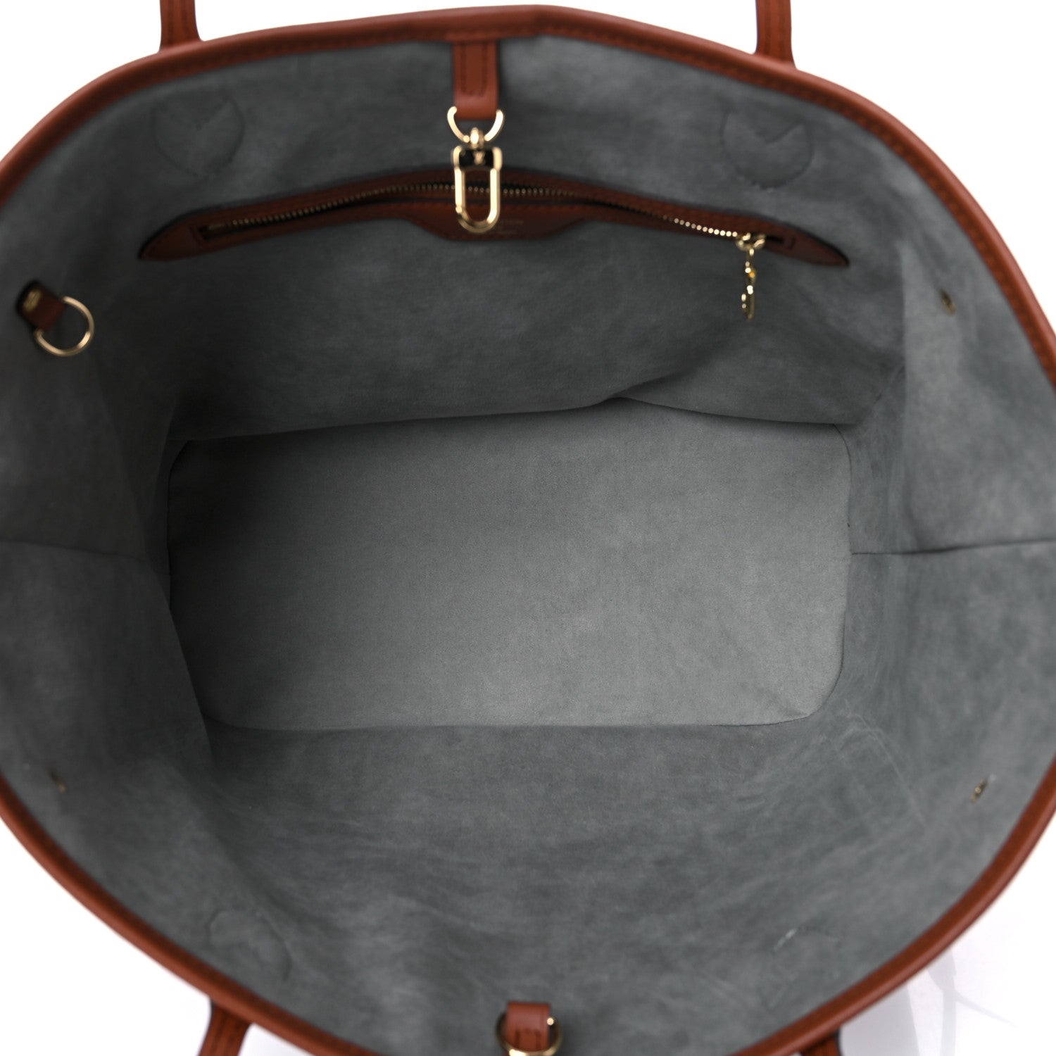 Louis Vuitton Metallic Monogram LV Garden Neverfull MM Silver 6 of 10
