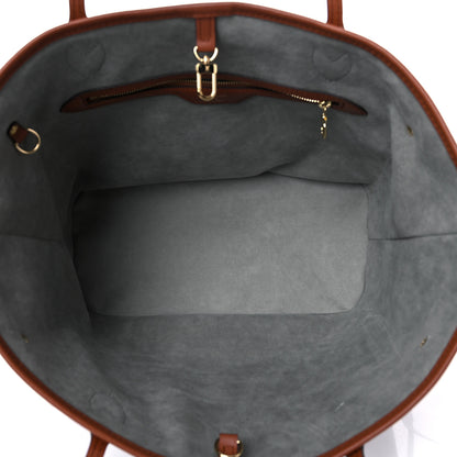 Louis Vuitton Metallic Monogram LV Garden Neverfull MM Silver 6 of 10