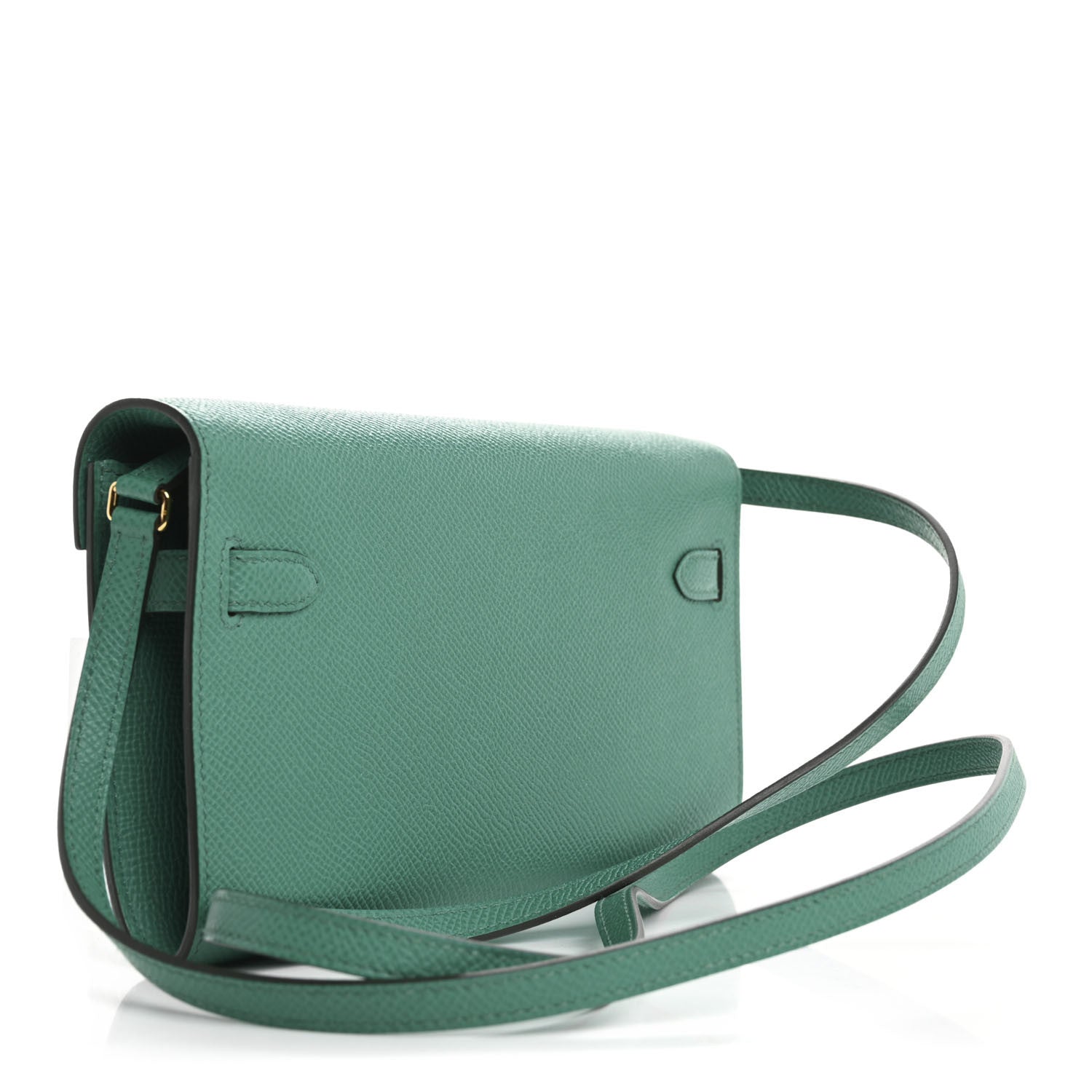 Hermes Epsom Kelly Wallet To Go Vert Jade 3 of 10
