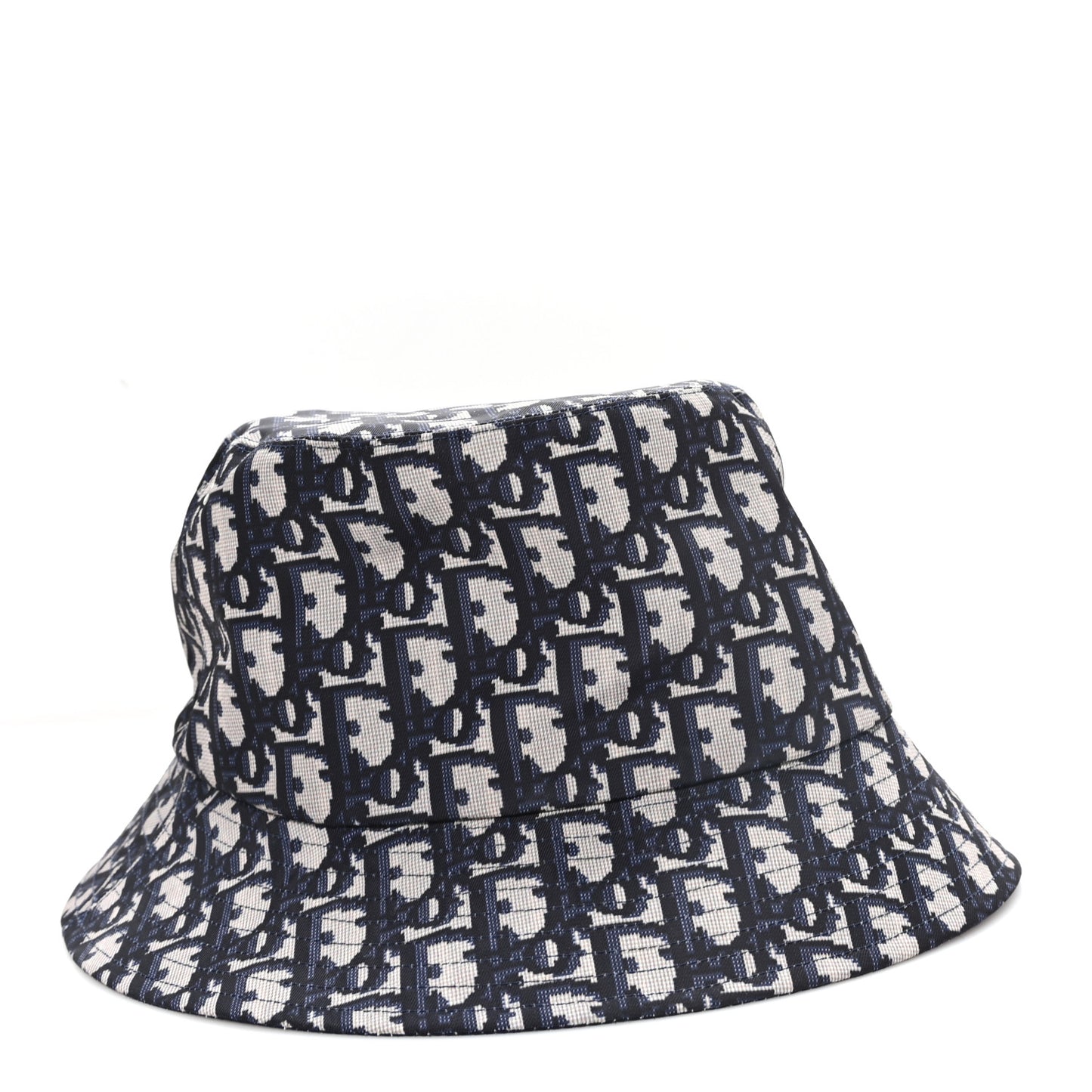 Oblique Reversible Teddy-D Brim Bucket Hat Blue