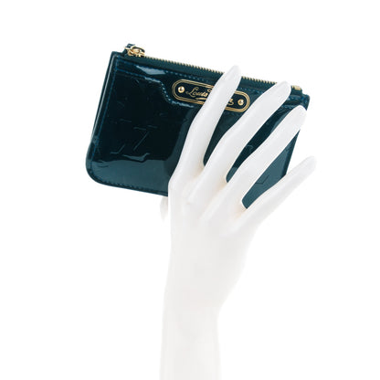 Louis Vuitton Vernis Key Pouch Blue Nuit 2 of 6