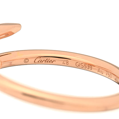 Cartier 18K Pink Gold Small Juste Un Clou Ring 48 4.5 2 of 3