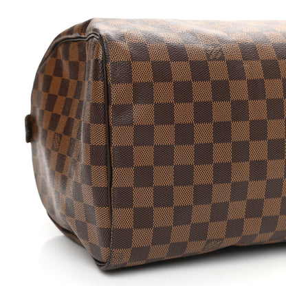 Louis Vuitton Damier Ebene Speedy 35 8 of 10