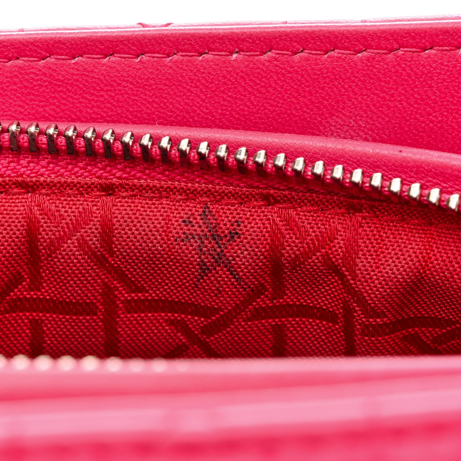 Christian Dior Lambskin Cannage Medium Lady Dior Fuchsia 8 of 13