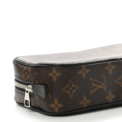 Louis Vuitton Monogram Macassar Toilet Pouch PM 8 of 9