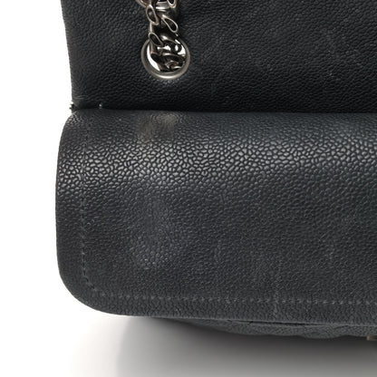 Chanel Washed Caviar Quilted 2.55 Reissue 225 Bijoux Chain Flap Black 7 of 7