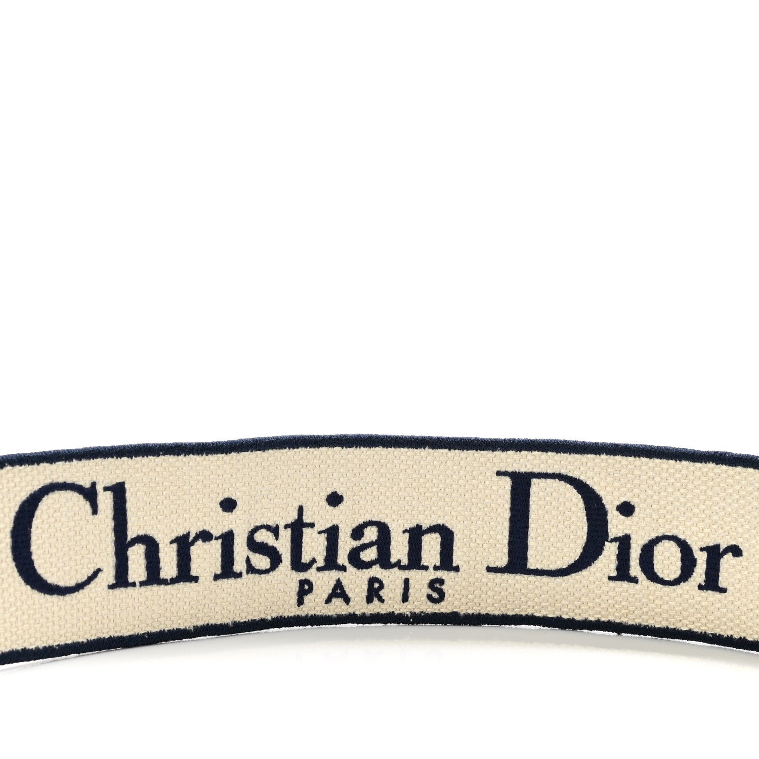 Christian Dior Canvas Embroidered Toile De Jouy Shoulder Strap Blue 4 of 6