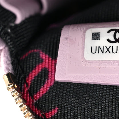 Chanel Caviar Quilted Mini Classic Clutch With Chain Light Purple 7 of 12