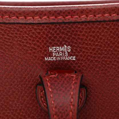 Hermes Epsom Evelyne TPM Rouge Vif 6 of 11