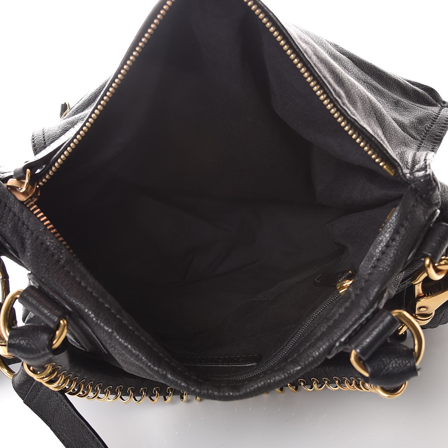 Givenchy Sugar Goatskin Medium Metal Ring Pandora Black 7 of 11