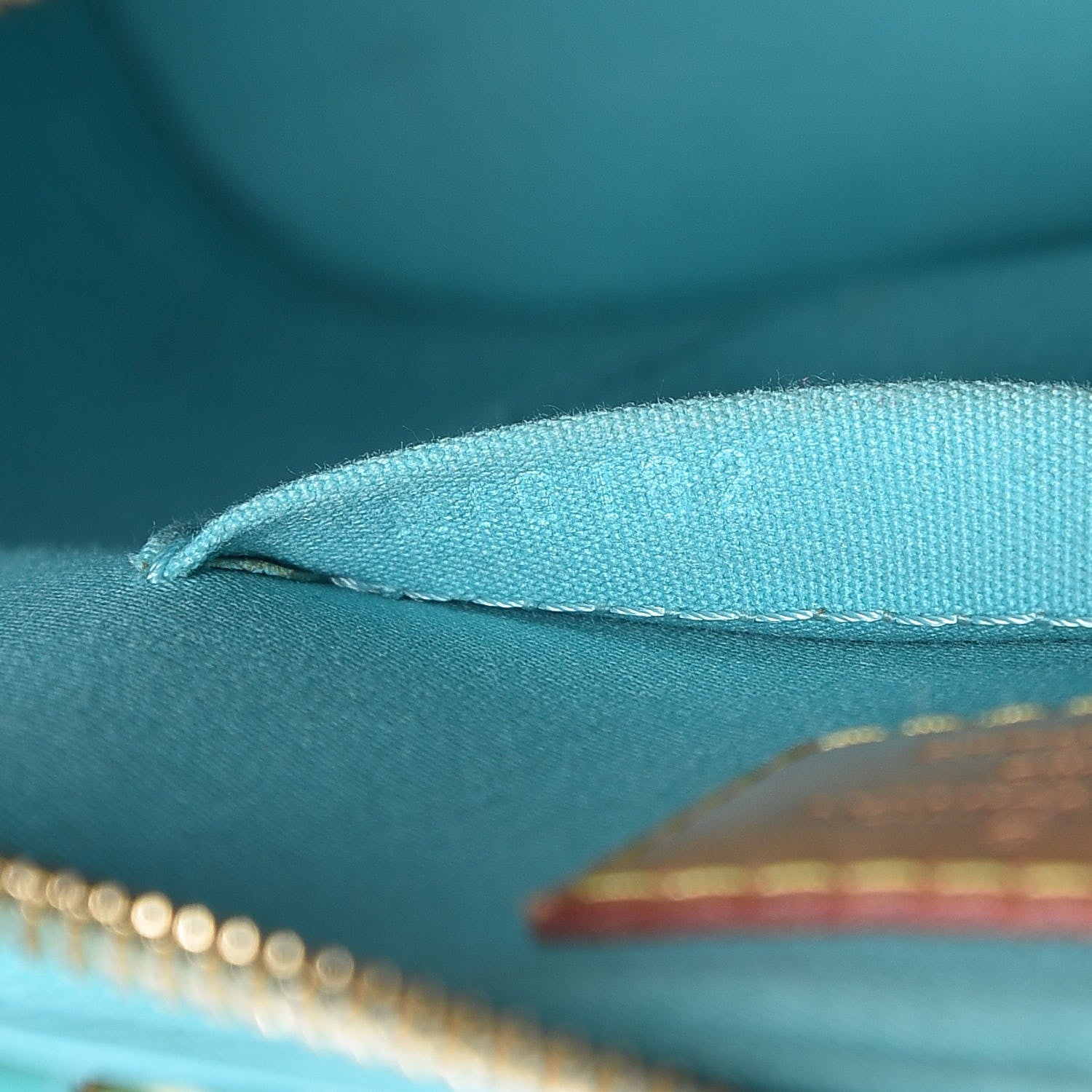 Louis Vuitton Vernis Alma BB Blue Lagon 7 of 24