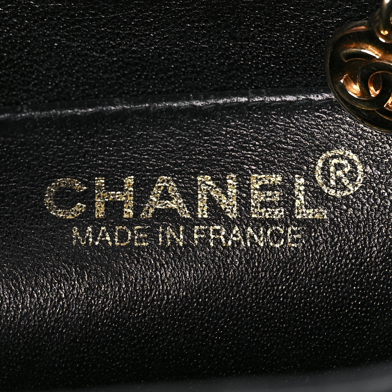 Chanel Caviar Kelly Jumbo Flap Black 6 of 10