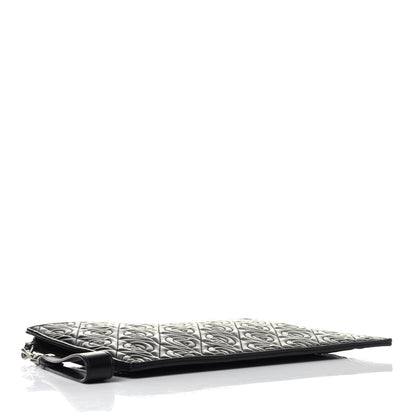 Gucci Calfskin G Rhombus Quilted Documents Holder Black 5 of 11