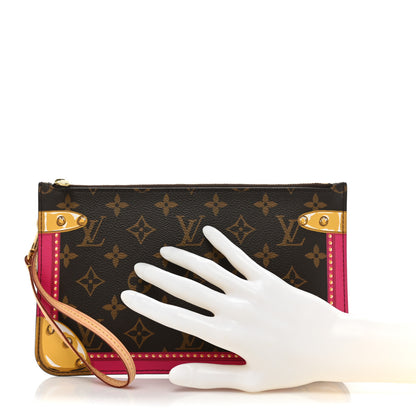 Louis Vuitton Monogram Summer Trunks MM GM Pochette 2 of 13