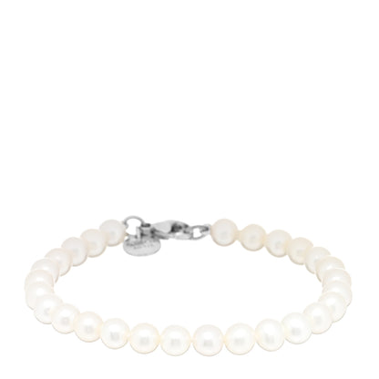 Tiffany Sterling Silver Pearl Ziegfeld Bracelet 1 of 3