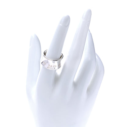 Tiffany Sterling Silver Wide 1837 Ring 56 7.5 2 of 6