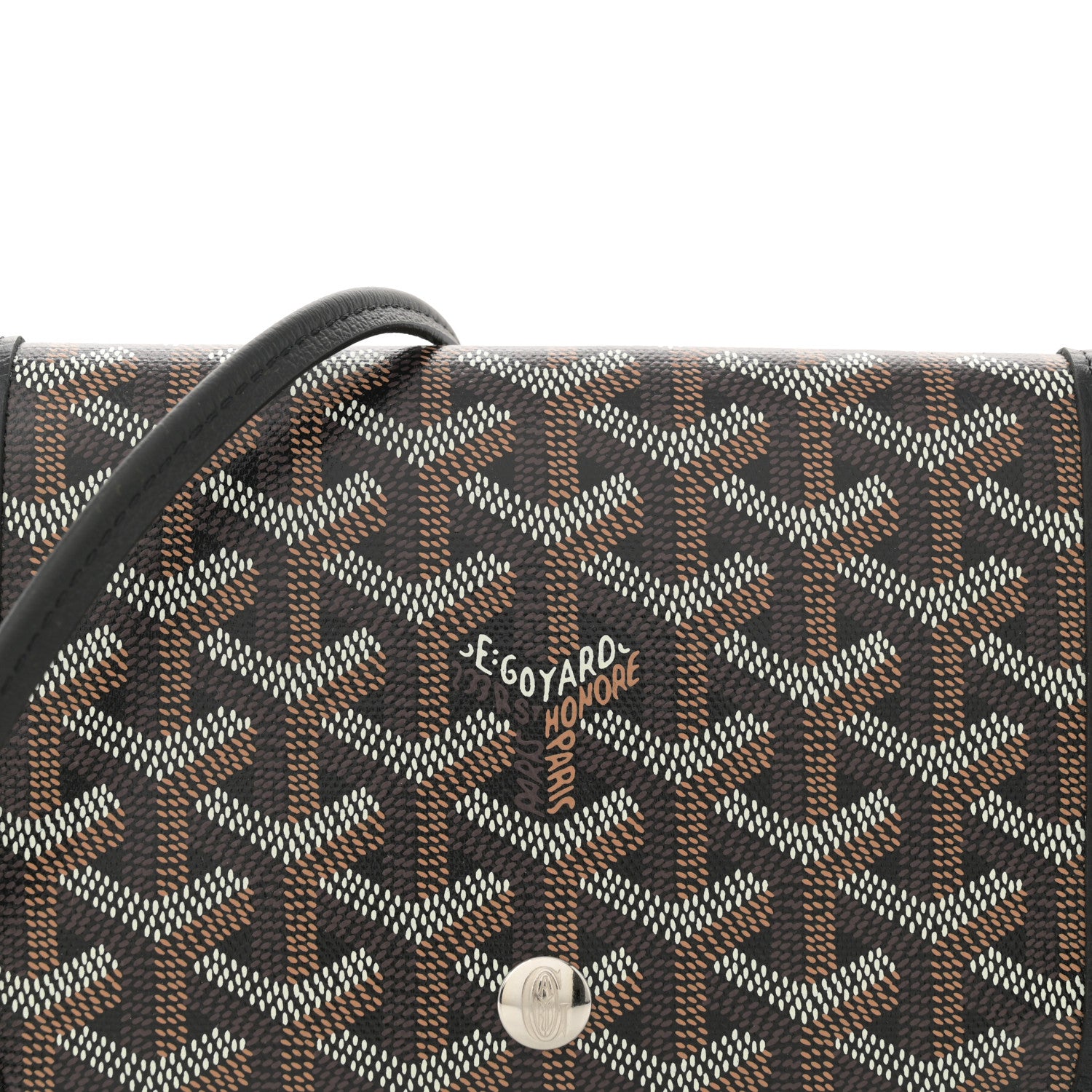 Goyard Goyardine Plumet Wallet Clutch Black 8 of 10