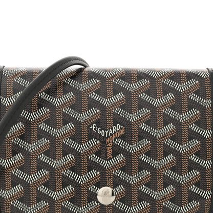 Goyard Goyardine Plumet Wallet Clutch Black 8 of 10