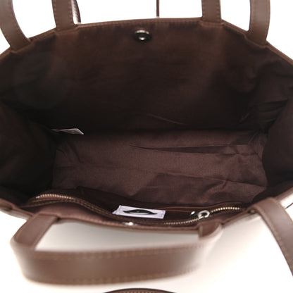 Telfar Vegan Leather Medium Shopping Bag Chocolate 5 of 11