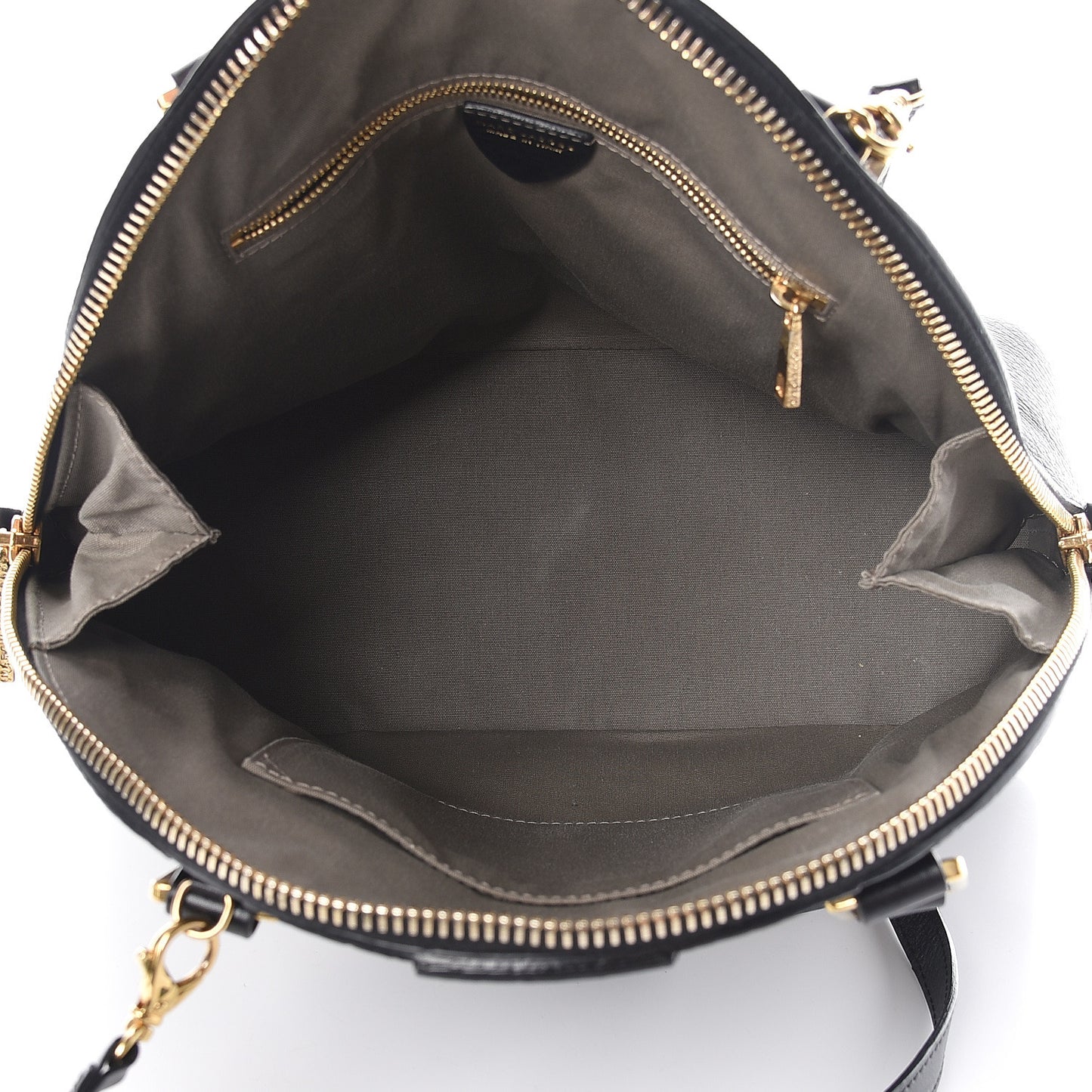 Calfskin Bowery Sutton Satchel Black