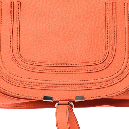 Chloe Calfskin Medium Marcie Satchel Orange Fizz 10 of 12